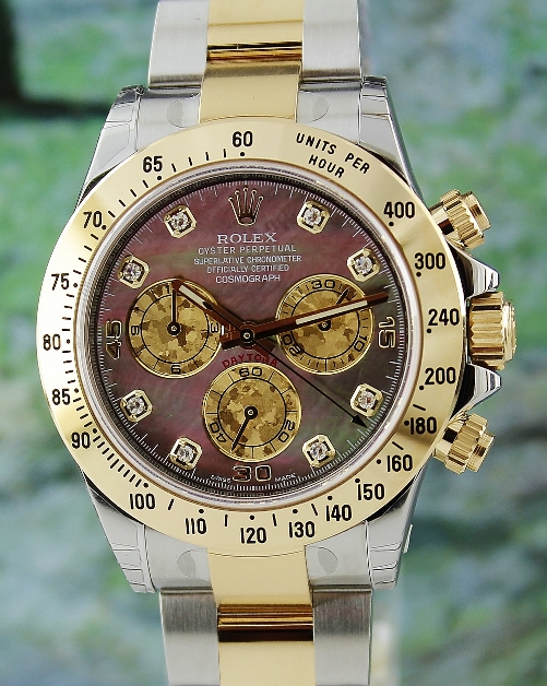 (image for) BRAND NEW ROLEX OYSTER GOLD & STEEL DAYTONA COSMOGRAPH - 116523